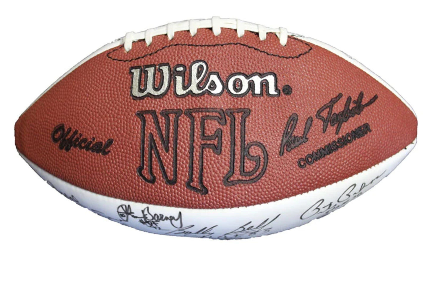 Nfl & Nba Hall Of Fame Signed Football