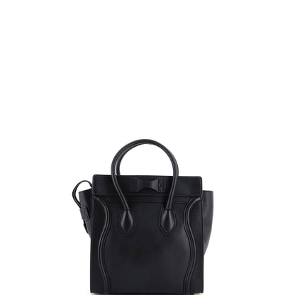 Celine Luggage Bag Smooth Leather Micro