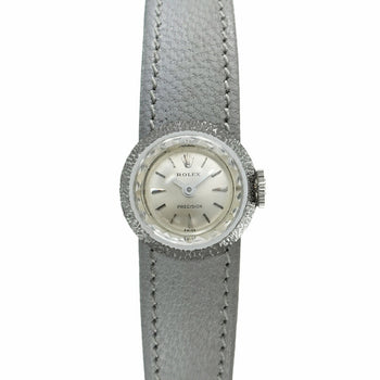 Rolex Chameleon 2028 Silver Case Size 16Mm16Mm Ladies Used Watch #2224