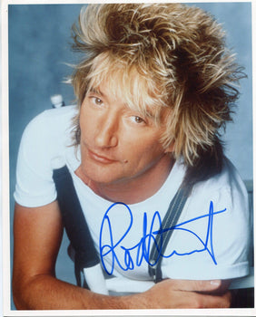 Rod Stewart Autographed 8X10 Photo