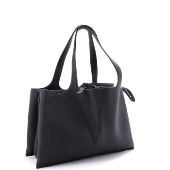 Celine Tri-Fold Shoulder Bag Grained Calfskin Medium