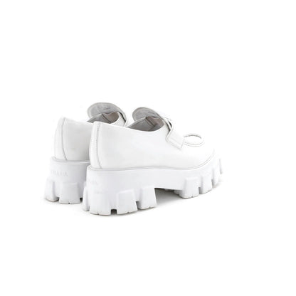 Prada Women'S Monolith Loafers Leather