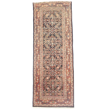 4X10 Ft Hand-Knotted Allover Floral Design