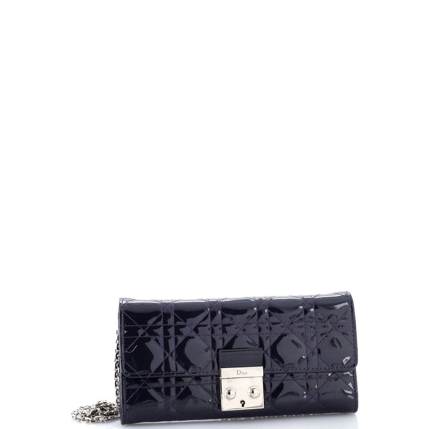 Christian Dior Miss Dior Croisiere Wallet On Chain Cannage Quilt Patent