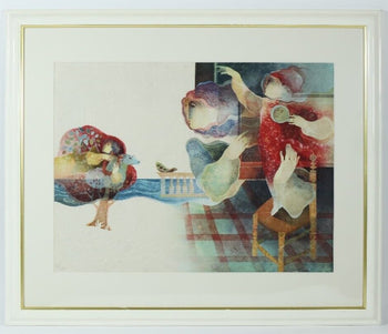 Sunol Alvar (Spain) Original Large Lithograph
