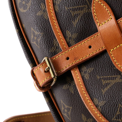 Louis Vuitton Saumur Handbag Monogram Canvas 30