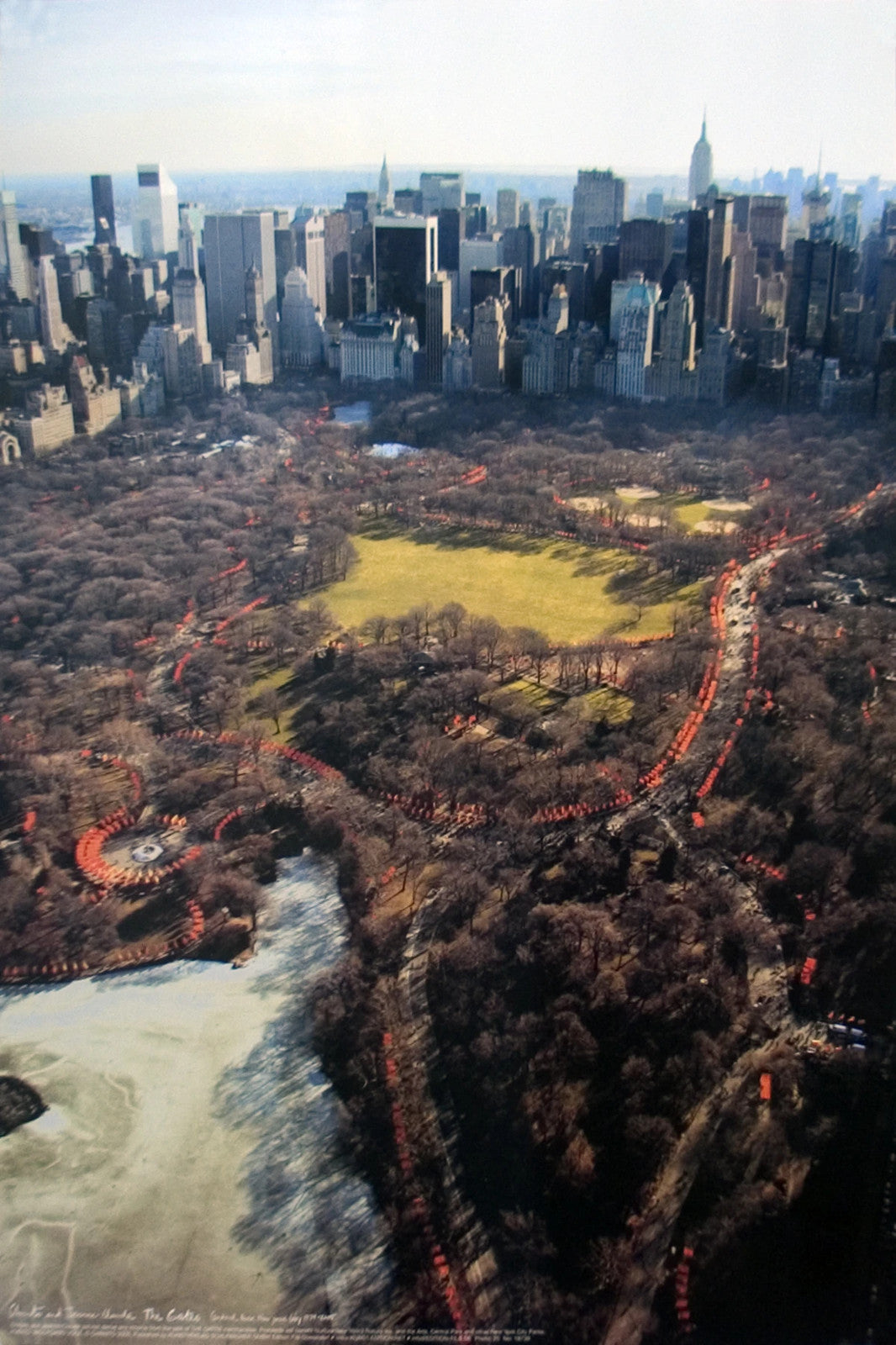 Javacheff Christo The Gates Project Photo #25 " Poster Contemporar