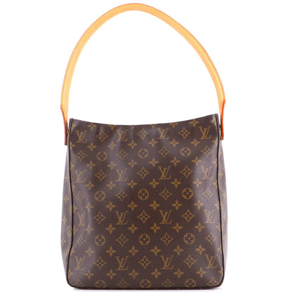 Louis Vuitton Looping Handbag Monogram Canvas Gm