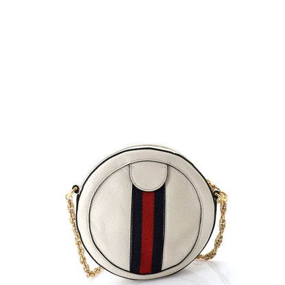 Gucci Ophidia Round Shoulder Bag Leather Mini