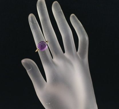 Pomellato Ring Nudo Amethyst Classic Eu49 18K 750