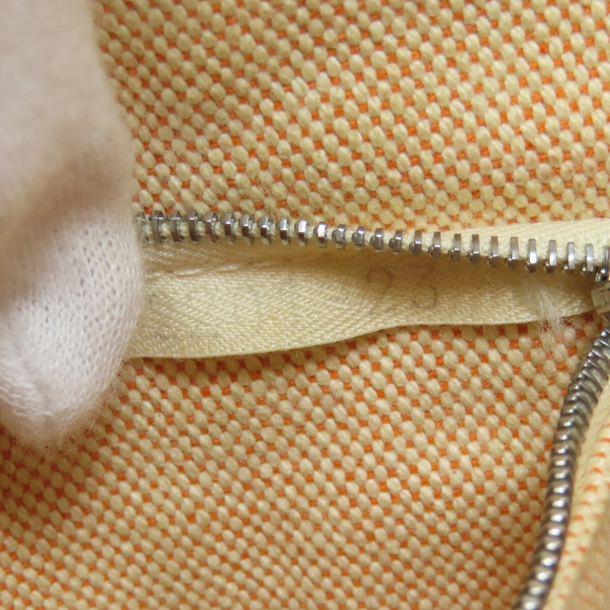 HERMES   Shoulder Bag fool toe bassas Canvas