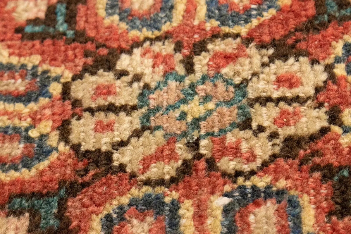 Antique Hand-Knotted Oriental Rug One-Of-A-Kind