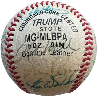 Major League Baseball Players Alumni Muti Signed Autographed Ball
