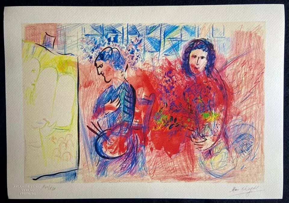 Marc Chagall Lithograph Coa