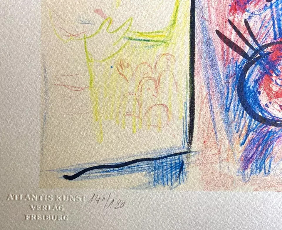 Marc Chagall Lithograph Coa