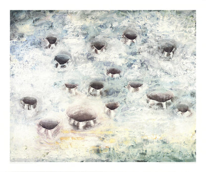 Miguel Barcelo Fifteen Holes (No Text) " Offset Lithograph Conte