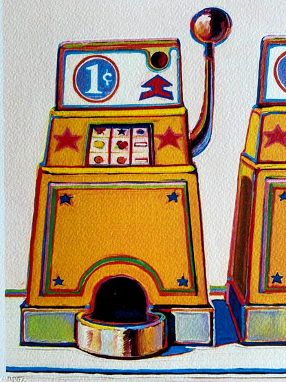 Wayne Thiebaud Lithograph Coa Signed Op Numbered
