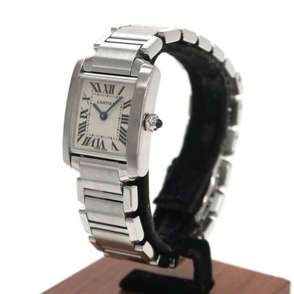 Cartier Tank Francaise Sm W51008Q3 Ladies Used Watch #744921