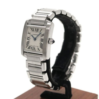 Cartier Tank Francaise Sm W51008Q3 Ladies Used Watch #744921