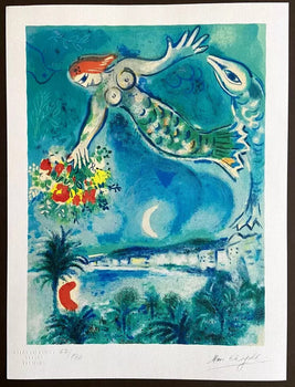 Marc Chagall Lithograph Coa Hand Numbered Signed Collectible