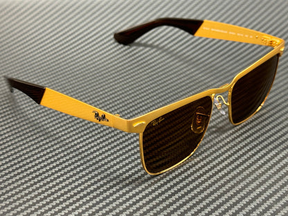 Ray Ban Rb3875 927631 Legend Gold Brown Men'S 56