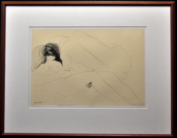 Emilio Greco (Italian) Signed Etching Print