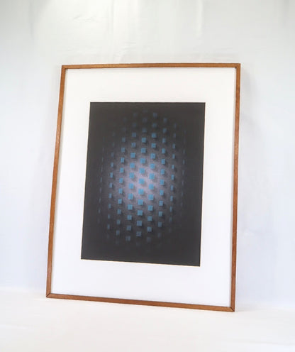 Ivan Contreras Brunet Lithograph "Untitled" Signed 1974 Limited Edition 100