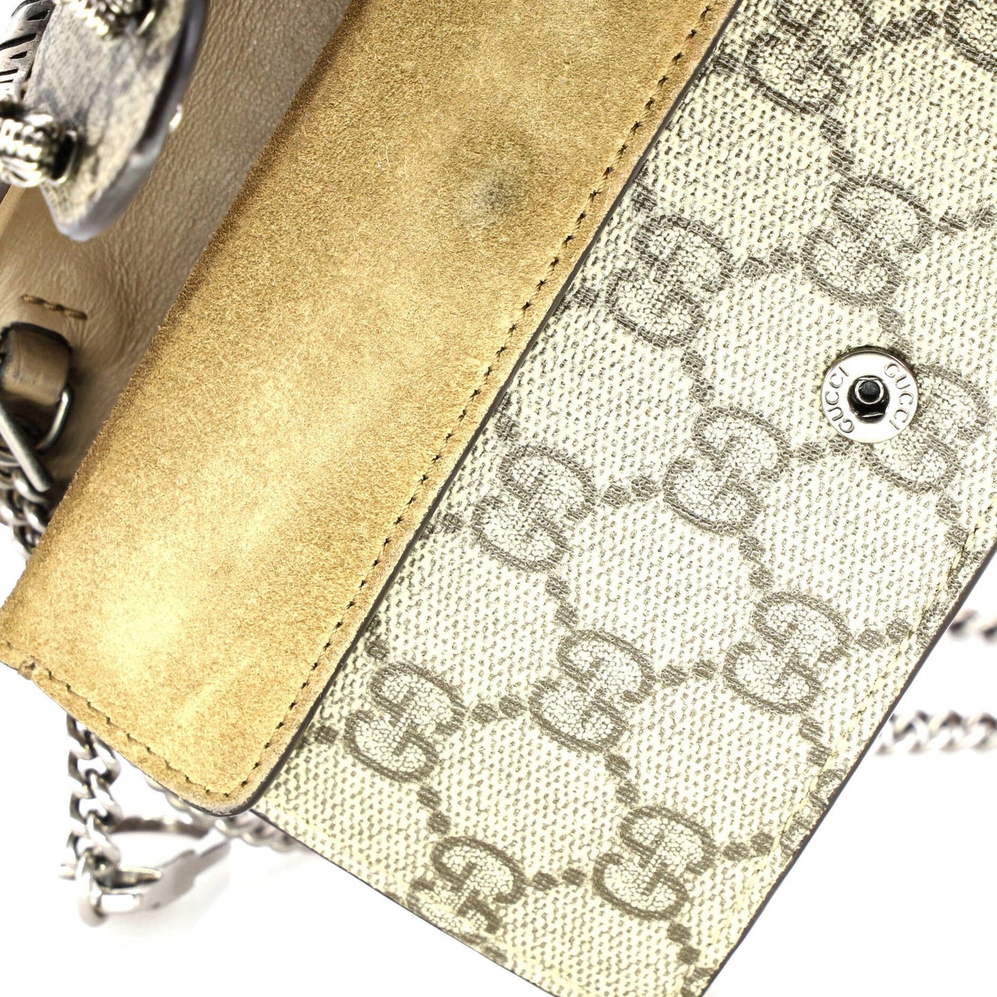 Gucci Dionysus Bag Gg Coated Canvas Super Mini