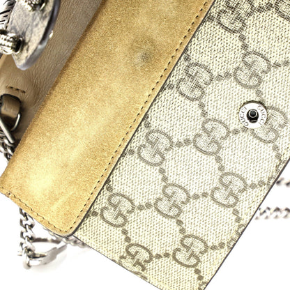 Gucci Dionysus Bag Gg Coated Canvas Super Mini
