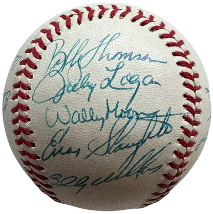 1984 Cracker Jack Old Timers Baseball Classic Autographed Baseball