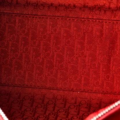 Christian Dior Lady Dior Bag Cannage Quilt Patent Large