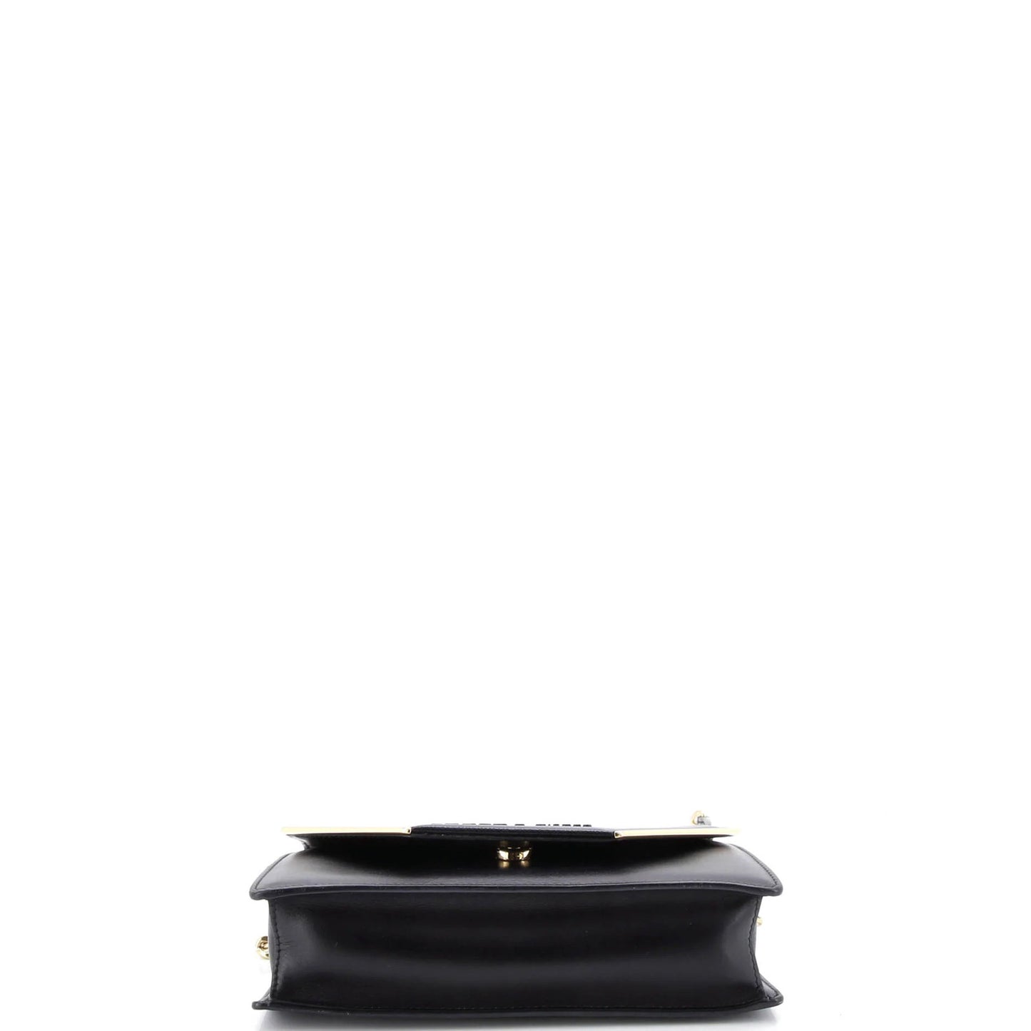 Prada Convertible Flap Clutch With Chain City Calf And Saffiano
