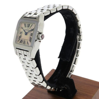 Cartier Santos De Moiselle Sm W25075Z5 Ladies Used Watch #41315