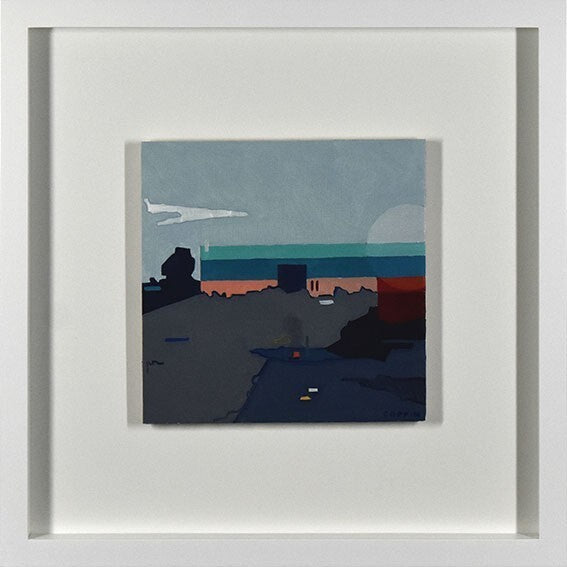 Fred Coppin 2020 Original Painting Oil On Panel Signed Well Framed Factory Reset