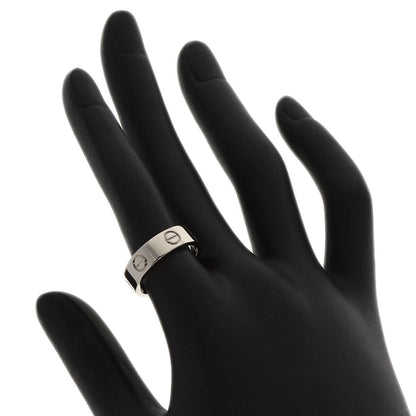 CARTIER   Ring love ring #51 K18 White Gold