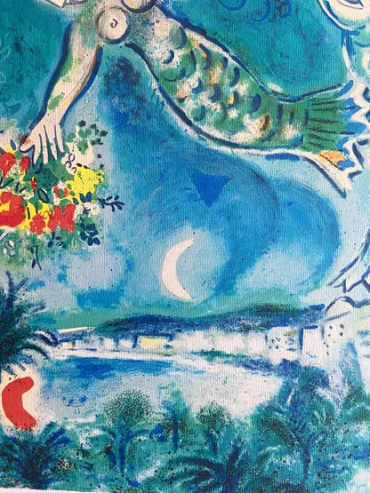 Marc Chagall Lithograph Coa Hand Numbered Signed Collectible