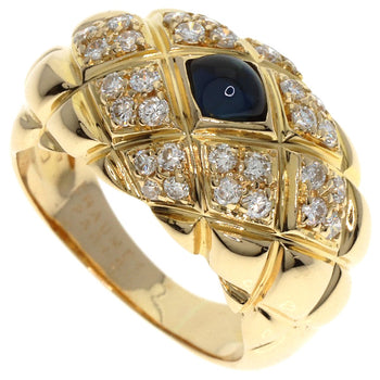 Chaumet Belcordriere Sapphire Diamond Ring K18