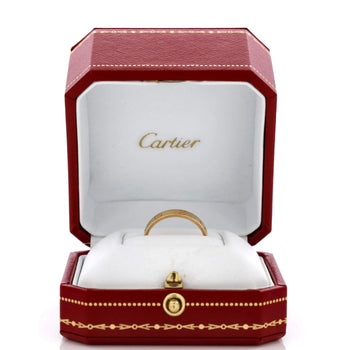Cartier Love Wedding Band Ring 18K Yellow Gold