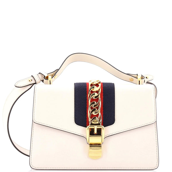 Gucci Sylvie Small Leather Shoulder Bag