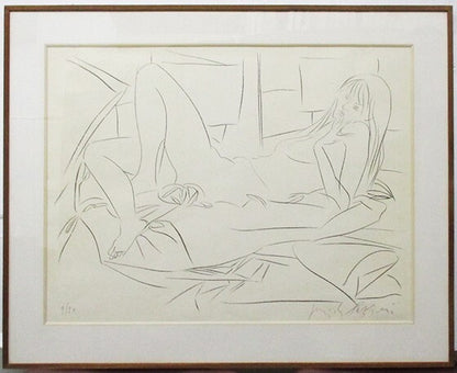 Pericle Fazzini - Women Original Lithograph Ed30