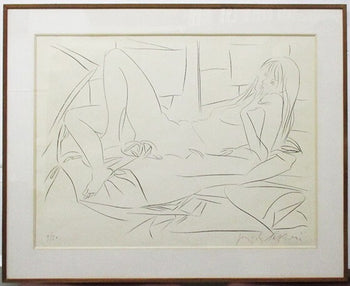 Pericle Fazzini - Women Original Lithograph Ed30