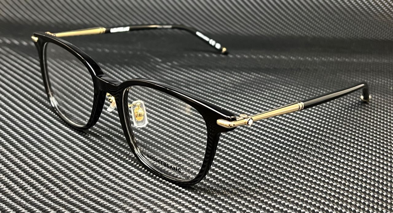 MONT BLANC MB0247OK 001 Black Gold Extra Large