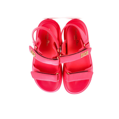 Christian Dior Women'S Dioract Sandals Leather