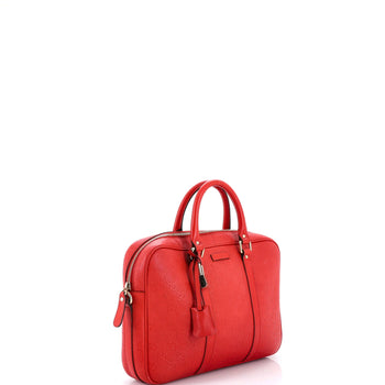 Gucci Signature Convertible Briefcase Guccissima Leather Medium
