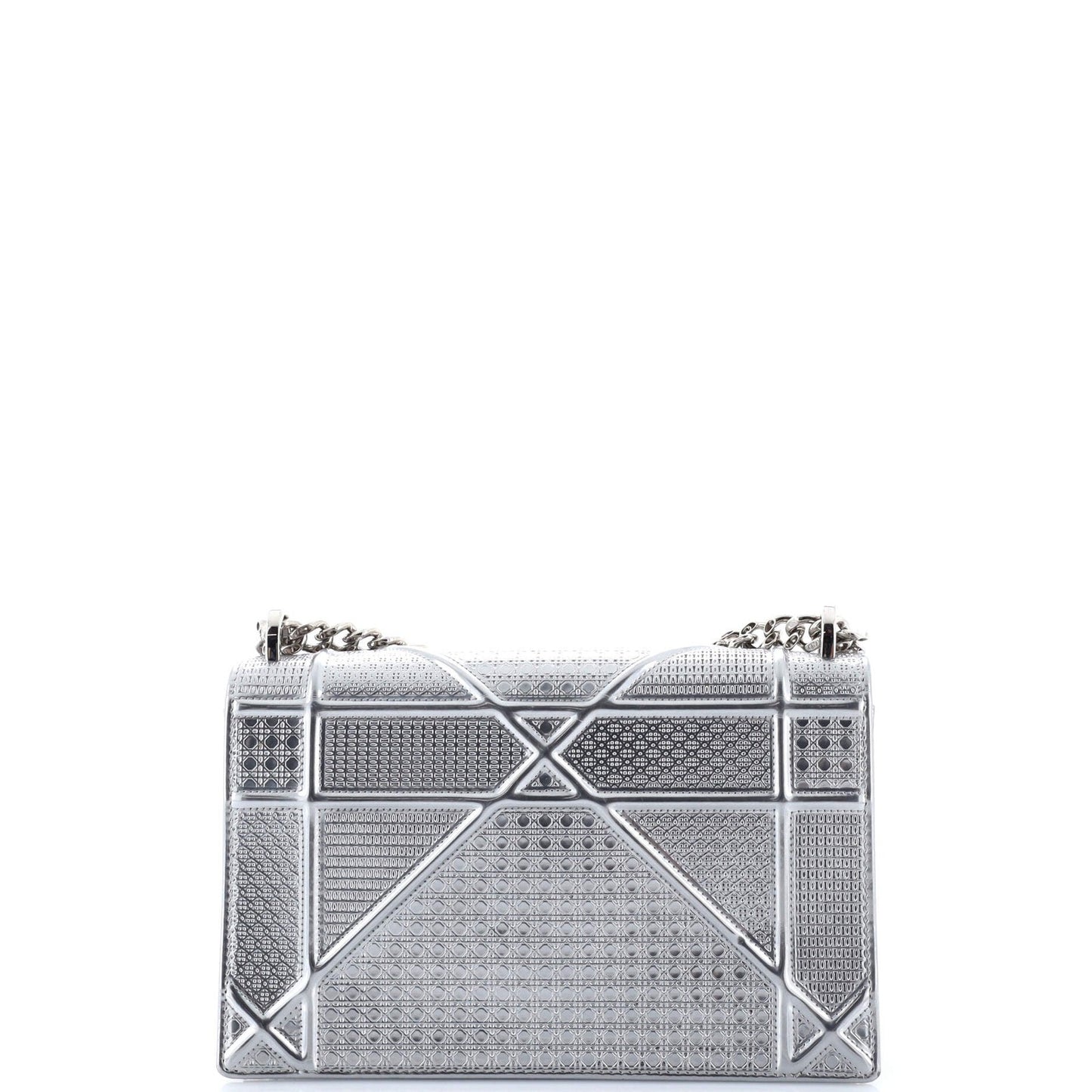 Christian Dior Diorama Flap Bag Cannage Embossed Calfskin Medium