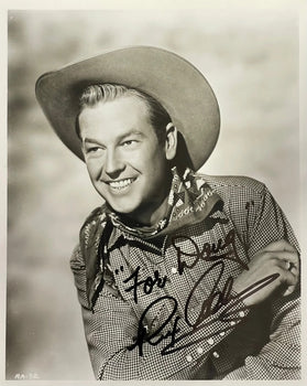 Rex Allen Autographed 8X10 Celebrity Photo