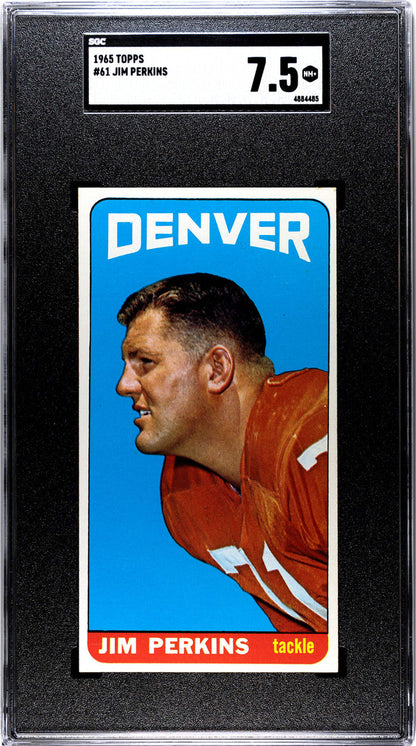 Jim Perkins 1965 Topps #61 Sgc 7.5