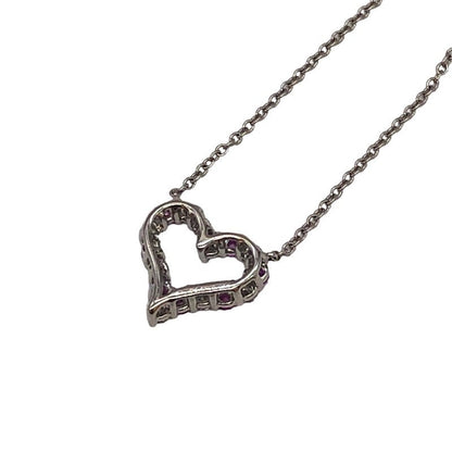 Tiffany & Co. Sentimental Heart Diamond, Pink Sapphire, Mini Diamond