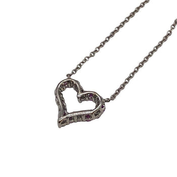 Tiffany & Co. Sentimental Heart Diamond, Pink Sapphire, Mini Diamond