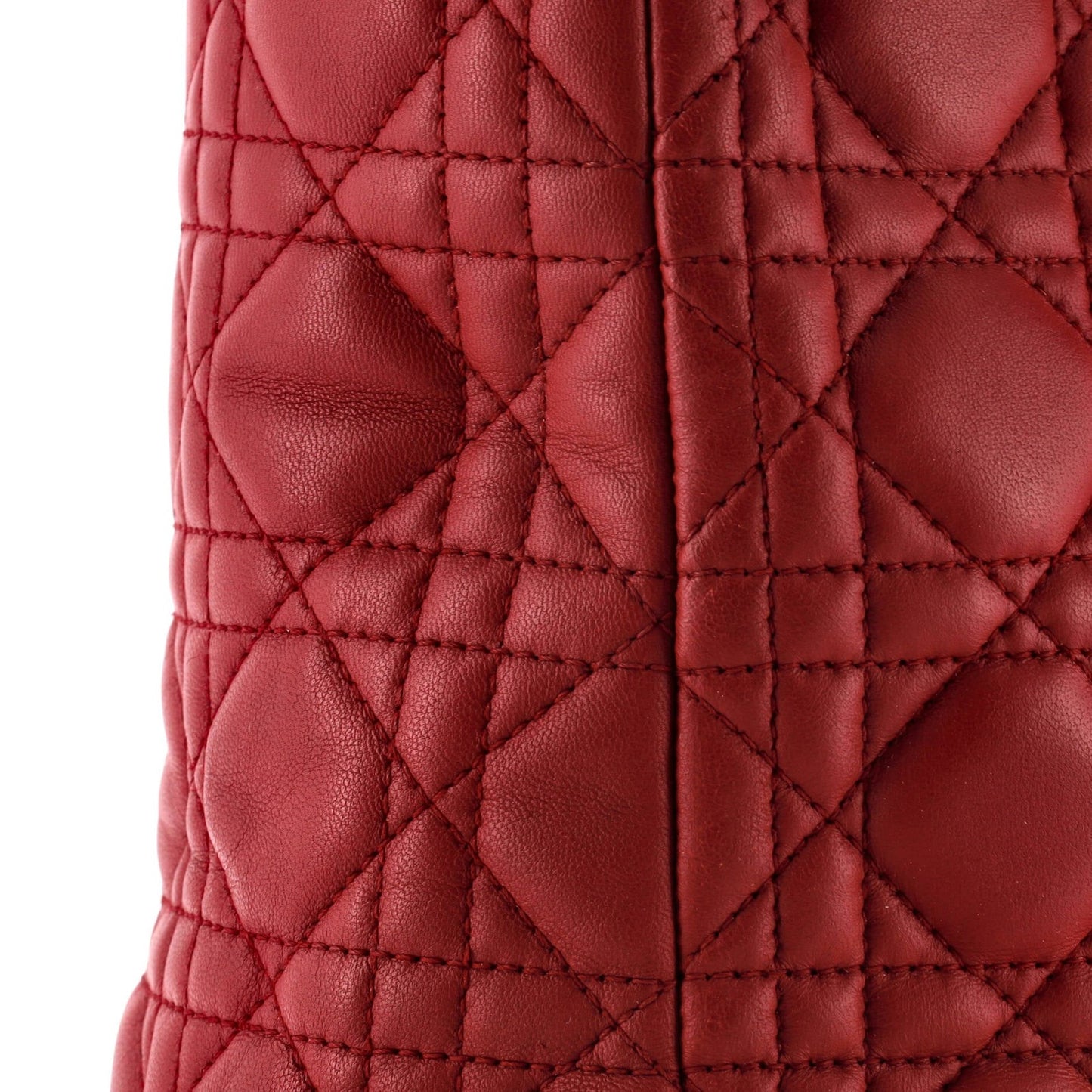 Christian Dior Lady Dior Bag Cannage Quilt Lambskin Large